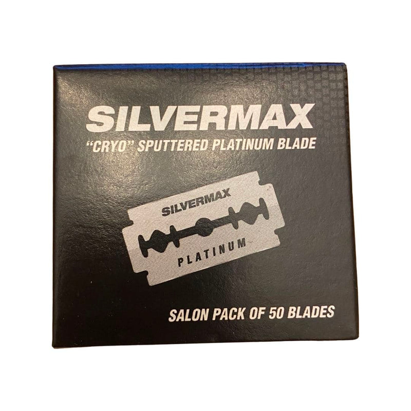 Silvermax "Cryo" Sputtered Platinum Blade (50 Blade Salon Pack) Razor Blades Murphy and McNeil Store 