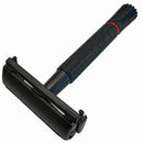 Flare Tip Safety Razor - Refurbished & Black Powder Coated (Code E2 - 1959) - by Gillette (Pre-Owned) Safety Razor Murphy & McNeil Pre-Owned Shaving 