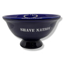 Midnight Blue Ceramic Lather Bowl - by Shave Nation (Pre-Owned) Shaving Bowls and Mugs Murphy & McNeil Pre-Owned Shaving 