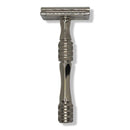Stainless Steel Safety Razor with Standard Head and Dallas Handle with Case - by Stirling Soap (Pre-Owned) Safety Razor Murphy & McNeil Pre-Owned Shaving 