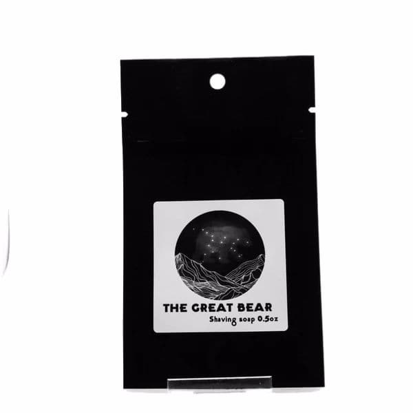 The Great Bear Shaving Soap Shaving Soap Murphy and McNeil Store 0.5oz Soap Sample 