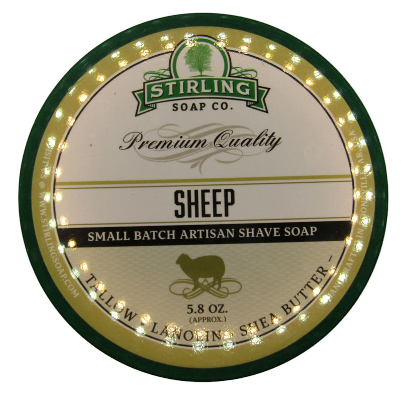 Sheep (5.8oz) Shaving Soap - by Stirling Soap Co (Pre-Owned) Shaving Soap Murphy & McNeil Pre-Owned Shaving 