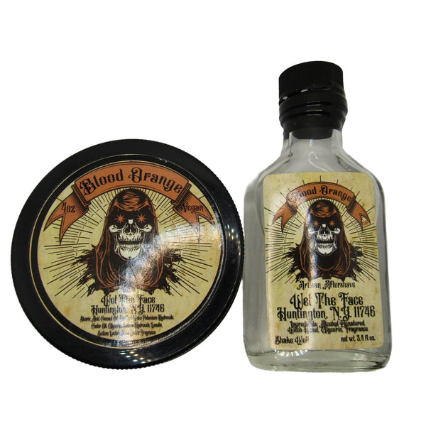 Blood Orange Shaving Soap and Splat - by Wet the Face (Pre-Owned) Shaving Soap Murphy & McNeil Pre-Owned Shaving 