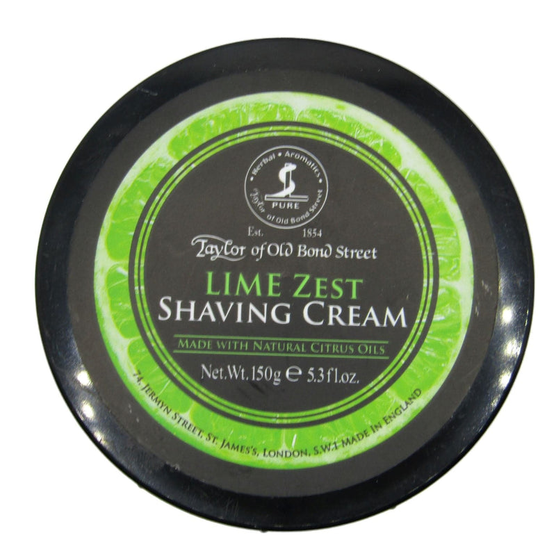 Lime Zest Shaving Cream - by Taylor of Old Bond Street (Pre-Owned) Shaving Cream Murphy & McNeil Pre-Owned Shaving 