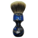 Blue and Gray Infinity Shaving Brush (26mm Fan) - by West Coast Shaving (Pre-Owned) Shaving Brush Murphy & McNeil Pre-Owned Shaving 