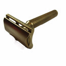 Christopher Bradley Brass (Closed Comb D) Safety Razor with 3" Handle - by Karve (Pre-Owned) Safety Razor Murphy & McNeil Pre-Owned Shaving 