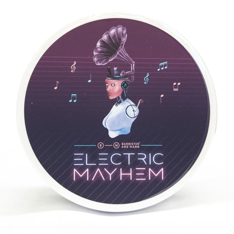 Electric Mayhem LE Shaving Soap (Omnibus) - by Barrister and Mann Shaving Soap Murphy and McNeil Store 
