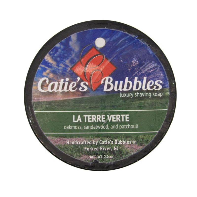La Terre Verte (2oz) Shaving Soap - by Catie's Bubbles (Pre-Owned) Shaving Soap Murphy & McNeil Pre-Owned Shaving 