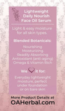 Lightweight Daily Nourish Face Oil Serum Skin Care Ora's Amazing Herbal 