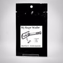 M5 Razor Washers for DE Safety Razor (10 Count, Choose Color) Safety Razor Murphy and McNeil Store Clear (10 washers) 