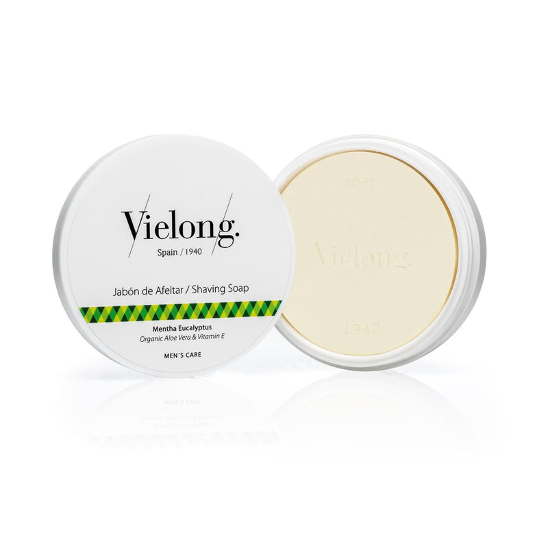 Mint Eucalyptus Shaving Soap (100g) - by Vielong Shaving Soap Murphy and McNeil Store 