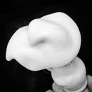 Murphy and McNeil Green Man Shaving Soap Fougere, shaving lather on a brush