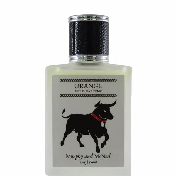 Bull and Bell Series: Orange Aftershave Tonic Aftershave Murphy and McNeil Store 