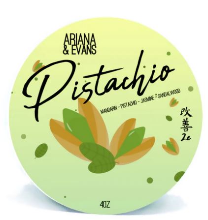 Pistachio - BUNDLE Ariana & Evans Soap and Aftershave Bundle Shaving Enthusiast 
