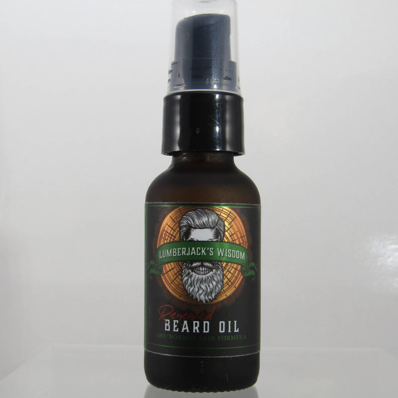 Lumberjack's Wisdom Beard Oil - by Renewed Man (Pre-Owned) Beard Oil Murphy & McNeil Pre-Owned Shaving 