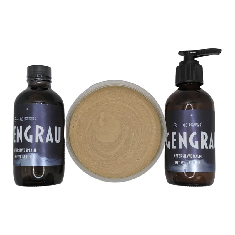 Eigengrau Shaving Soap (Omnibus), Splash and Balm - by Barrister and Mann (Pre-Owned) Shaving Soap Murphy & McNeil Pre-Owned Shaving 
