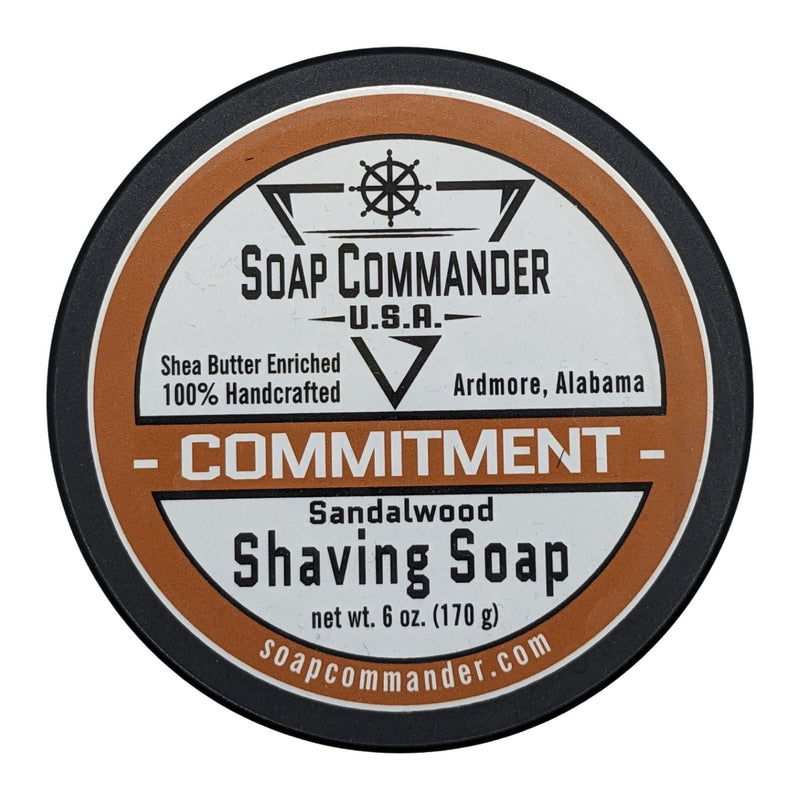 Commitment Shaving Soap (6oz) - by Soap Commander (Pre-Owned) Shaving Soap Murphy & McNeil Pre-Owned Shaving 