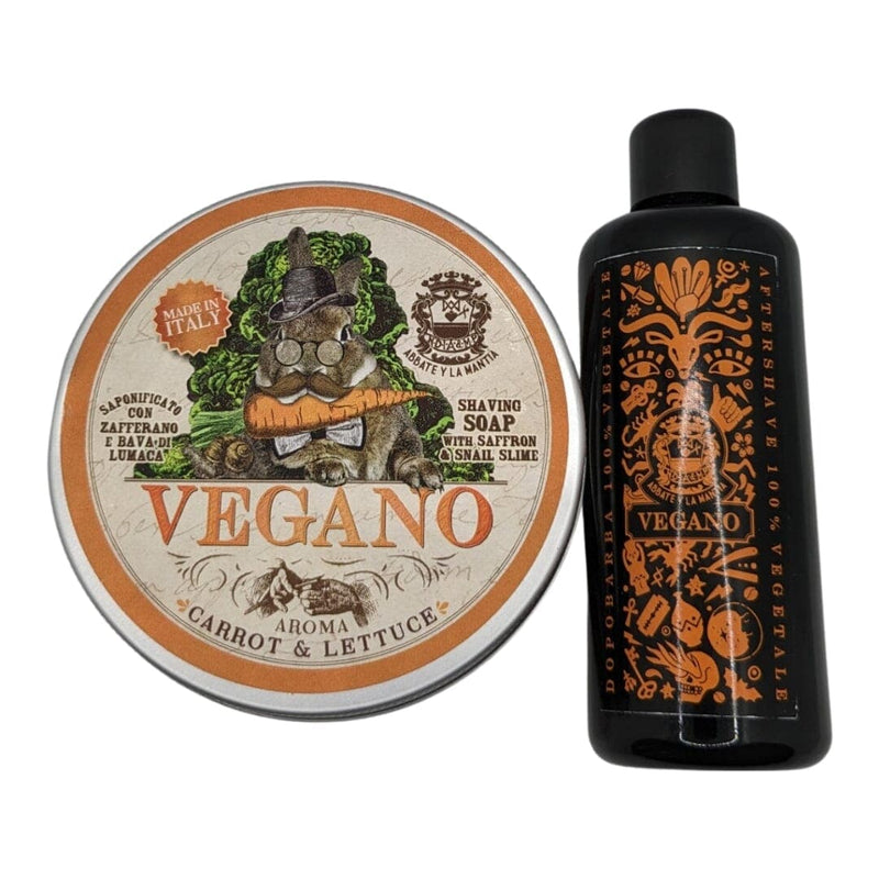 Vegano Shaving Soap and Aftershave Splash - by Abbate Y La Mantia (Pre-Owned) Shaving Soap Murphy & McNeil Pre-Owned Shaving 