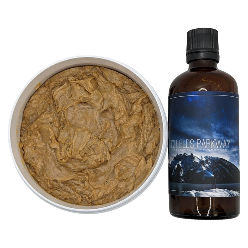 Icefields Parkway Shaving Soap and Splash - by Macduffs Soap Co. (Pre-Owned) Shaving Soap Murphy & McNeil Pre-Owned Shaving 