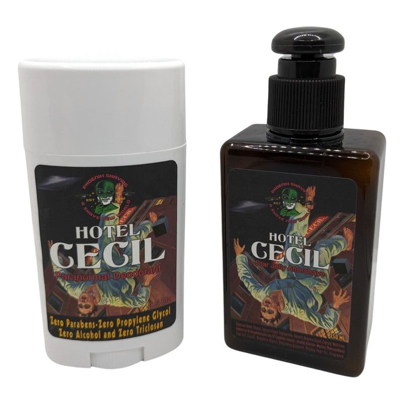 Hotel Cecil Star Jelly Aftershave and Deodorant - by Phoenix Artisan Accoutrements (Pre-Owned) Aftershave Murphy & McNeil Pre-Owned Shaving 