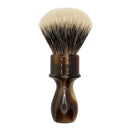 Almond 2-Band Badger Shaving Brush (24mm) - by Maseto Shaving (Pre-Owned) Shaving Brush Murphy & McNeil Pre-Owned Shaving 