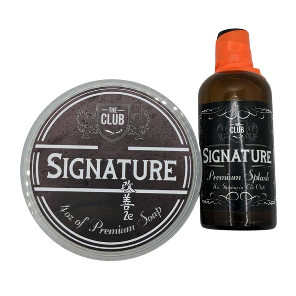 Signature Shaving Soap (Kaizen 2e) and Splash - by The Club (Pre-Owned) Shaving Soap Murphy & McNeil Pre-Owned Shaving 