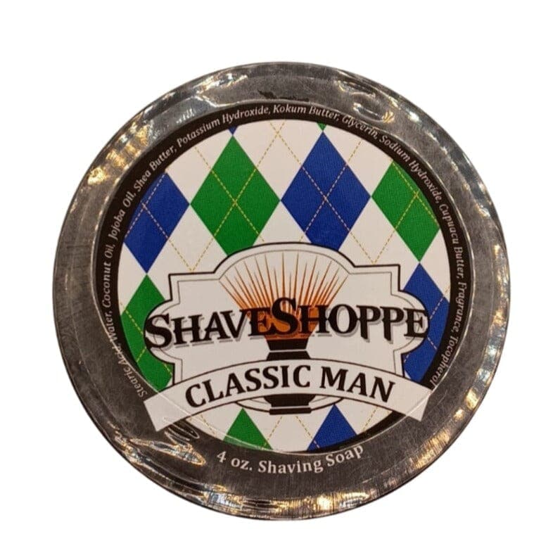 Classic Man Vegan Shaving Soap - by Shave Shoppe (Pre-Owned) Shaving Soap Murphy & McNeil Pre-Owned Shaving 