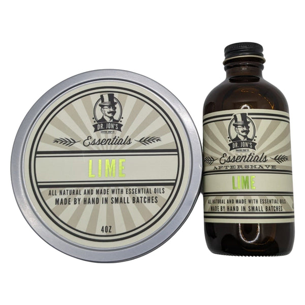 Essentials Lime Shaving Soap and Splash - by Dr. Jon's (Pre-Owned) Shaving Soap Murphy & McNeil Pre-Owned Shaving 