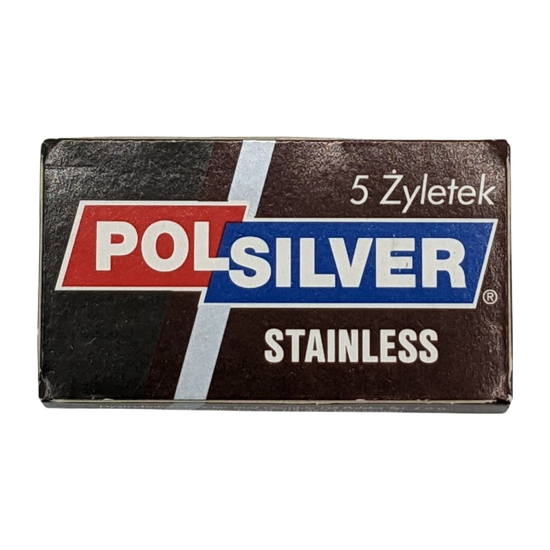 Polsilver Double Edge Razor Blades Stainless Steel (Original Production - 5 Blades) Razor Blades Murphy and McNeil Store 