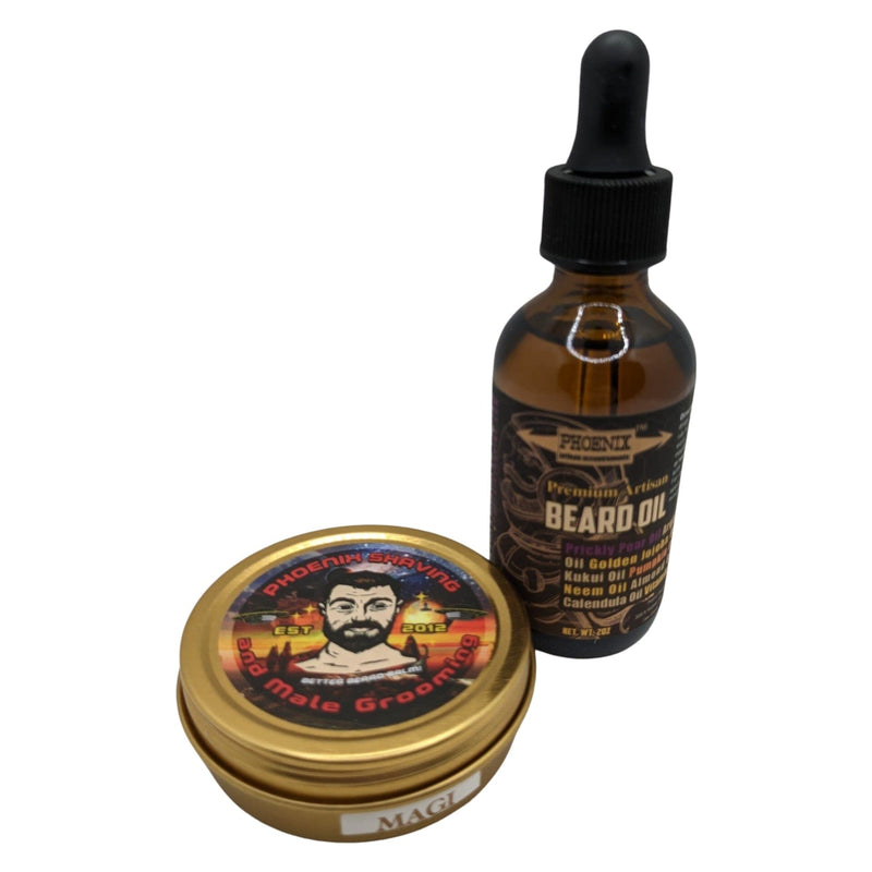 Magi Beard Oil and Balm - by Phoenix Artisan Accoutrements (Pre-Owned) Beard Butter & Oil Bundle Murphy & McNeil Pre-Owned Shaving 