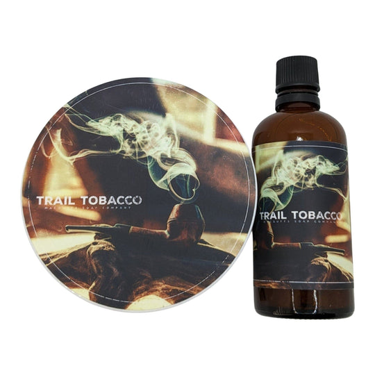 Trail Tobacco Shaving Soap and Splash - by Macduffs Soap Co. (Pre-Owned) Shaving Soap Murphy & McNeil Pre-Owned Shaving 