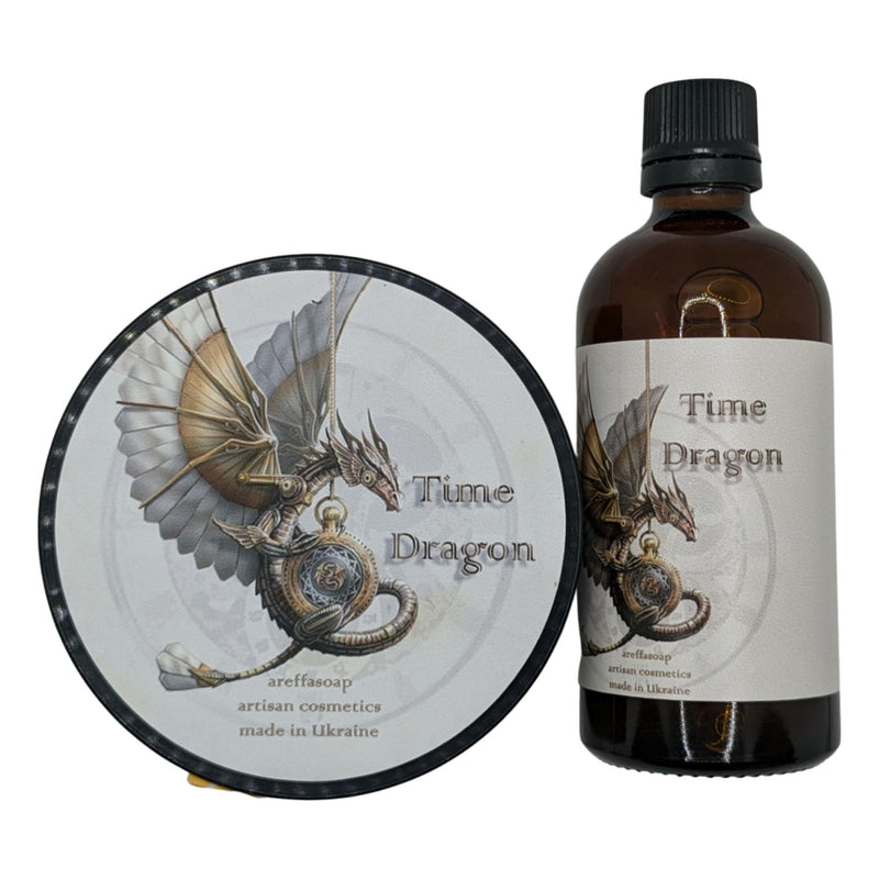 Time Dragon Shaving Soap and Splash - by Areffa Soap (Pre-Owned) Shaving Soap Murphy & McNeil Pre-Owned Shaving 