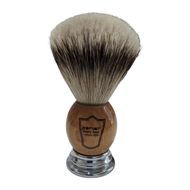 Silvertip Badger Shaving Brush and Stand (OWST) - by Parker (Pre-Owned) Shaving Brush Murphy & McNeil Pre-Owned Shaving 