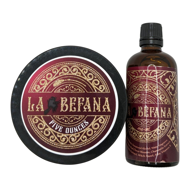 La Befana Shaving Soap and Splash - by Strike Gold Shave (Pre-Owned) Shaving Soap Murphy & McNeil Pre-Owned Shaving 