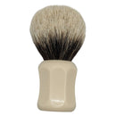 4125 Faux Ivory 2-Band Silvertip Shaving Brush - by H.L. Thater (Pre-Owned) Shaving Brush Murphy & McNeil Pre-Owned Shaving 