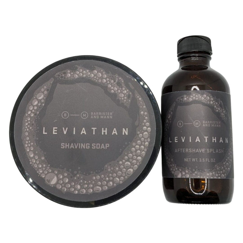 Leviathan Shaving Soap (Omnibus) and Splash - by Barrister and Mann (Pre-Owned) Shaving Soap Murphy & McNeil Pre-Owned Shaving 