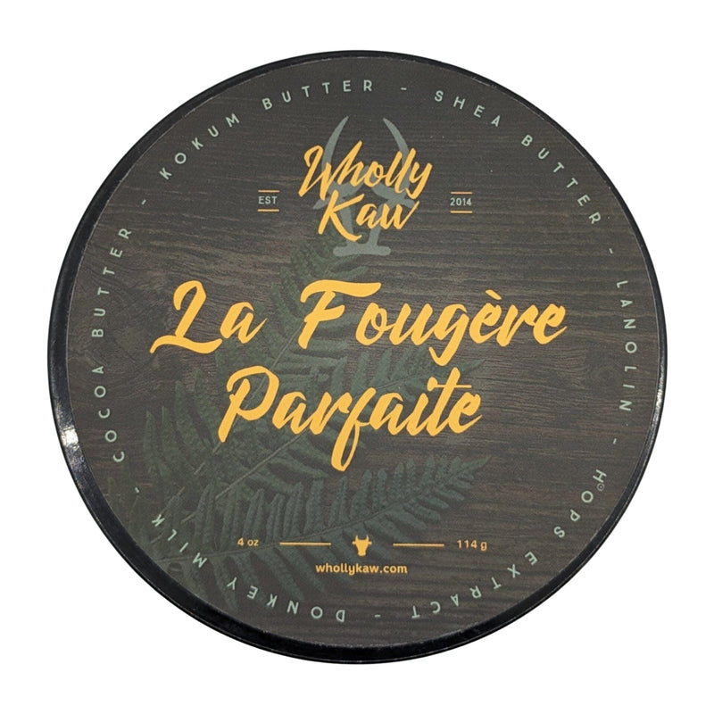 La Fougere Parfaite Shaving Soap (Tallow) - by Wholly Kaw (Pre-Owned) Shaving Soap Murphy & McNeil Pre-Owned Shaving 