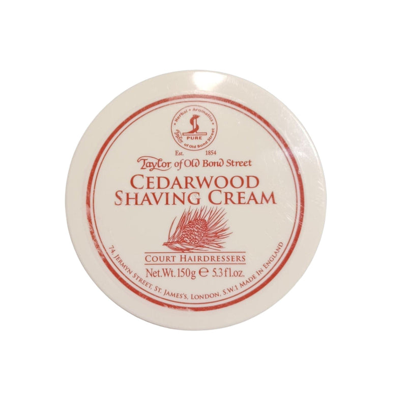 Cedarwood Shaving Cream - by Taylor of Old Bond Street (Pre-Owned) Shaving Cream Murphy & McNeil Pre-Owned Shaving 