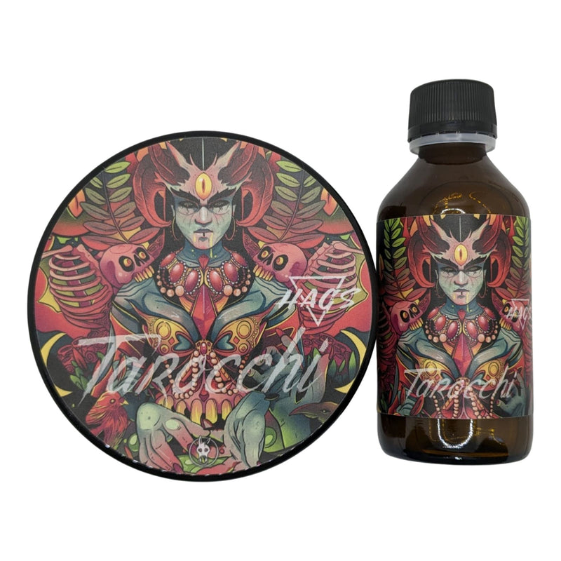 Tarocchi Shaving Soap (Tallow-Donkey Milk) and Splash - by HAGS (Pre-Owned) Shaving Soap Murphy & McNeil Pre-Owned Shaving 