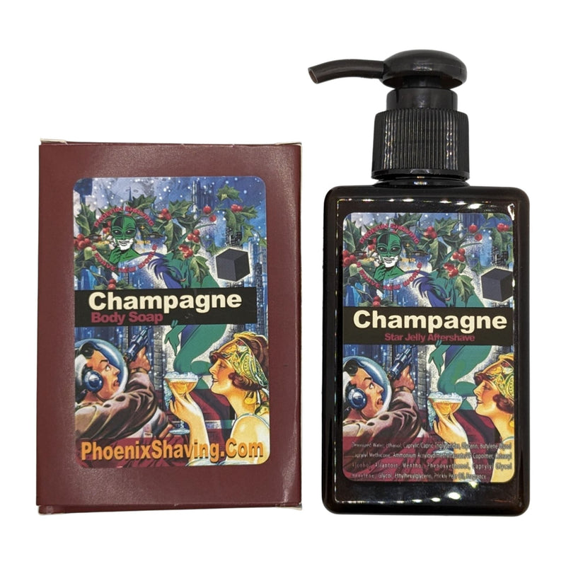 Champagne Star Jelly Aftershave and Body Soap- by Phoenix Artisan Accoutrements (Pre-Owned) Aftershave Murphy & McNeil Pre-Owned Shaving 