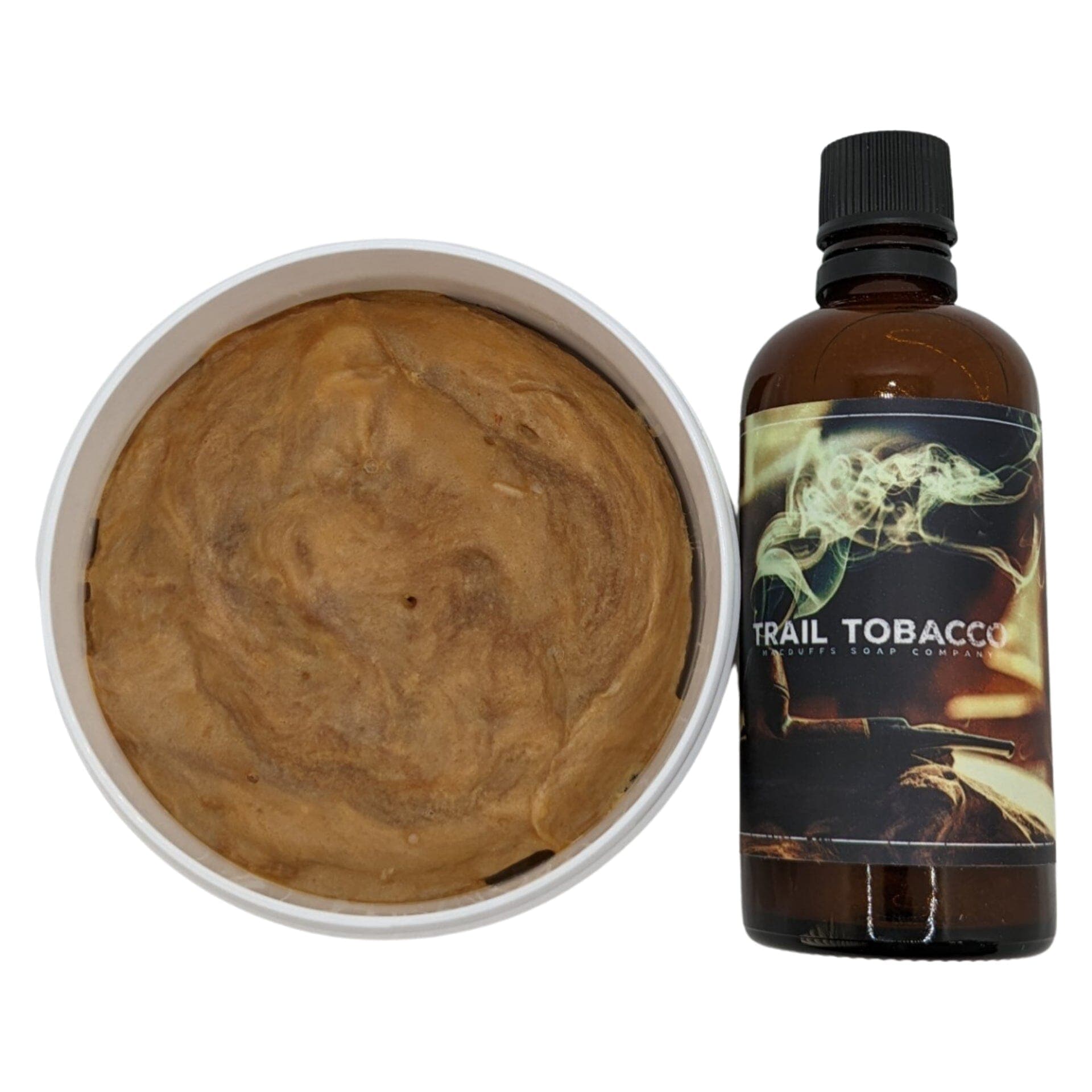 Trail Tobacco Shaving Soap and Splash - by Macduffs Soap Co. (Pre-Owned) Shaving Soap Murphy & McNeil Pre-Owned Shaving 