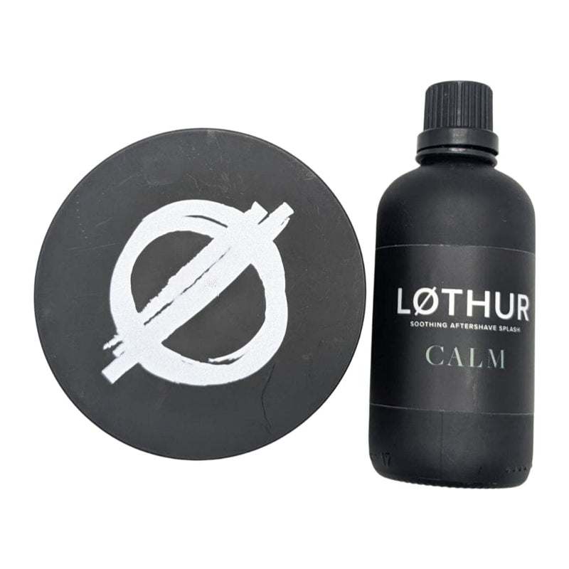Calm Shaving Soap (V2) and Splash - by Løthur Grooming (Pre-Owned) Shaving Soap Murphy & McNeil Pre-Owned Shaving 