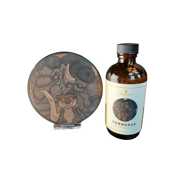 Cerberus Shaving Soap and Splash - by House of Mammoth (Pre-Owned) Soap and Aftershave Bundle Murphy & McNeil Pre-Owned Shaving 