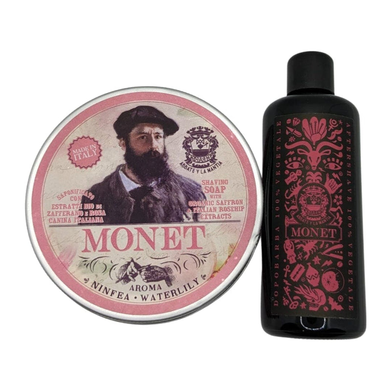Monet Shaving Soap and Aftershave Splash - by Abbate Y La Mantia (Pre-Owned) Shaving Soap Murphy & McNeil Pre-Owned Shaving 