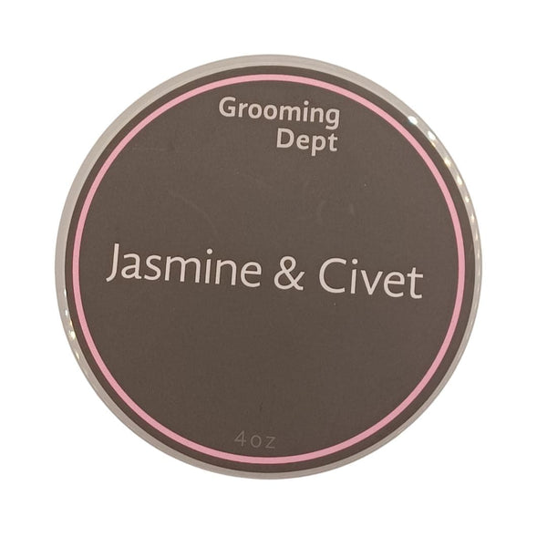 Jasmine & Civet (Kairos) Shaving Soap - by Grooming Dept (Pre-Owned) Shaving Soap Murphy & McNeil Pre-Owned Shaving 