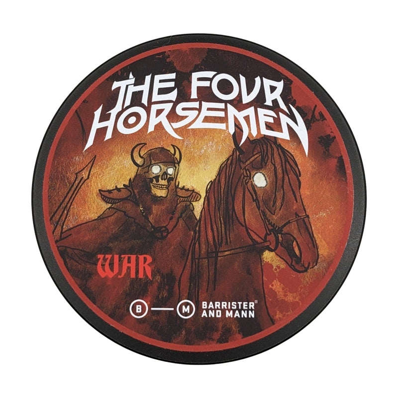 The Four Horsemen: War Shaving Soap - by Barrister and Mann (Pre-Owned) Shaving Soap Murphy & McNeil Pre-Owned Shaving 