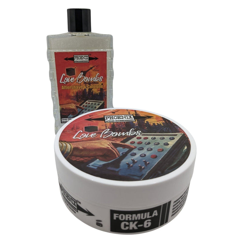 Love Bombs Splash and Shaving Soap (CK-6) - Phoenix Artisan Accoutrements (Pre-Owned) Shaving Soap Murphy & McNeil Pre-Owned Shaving 