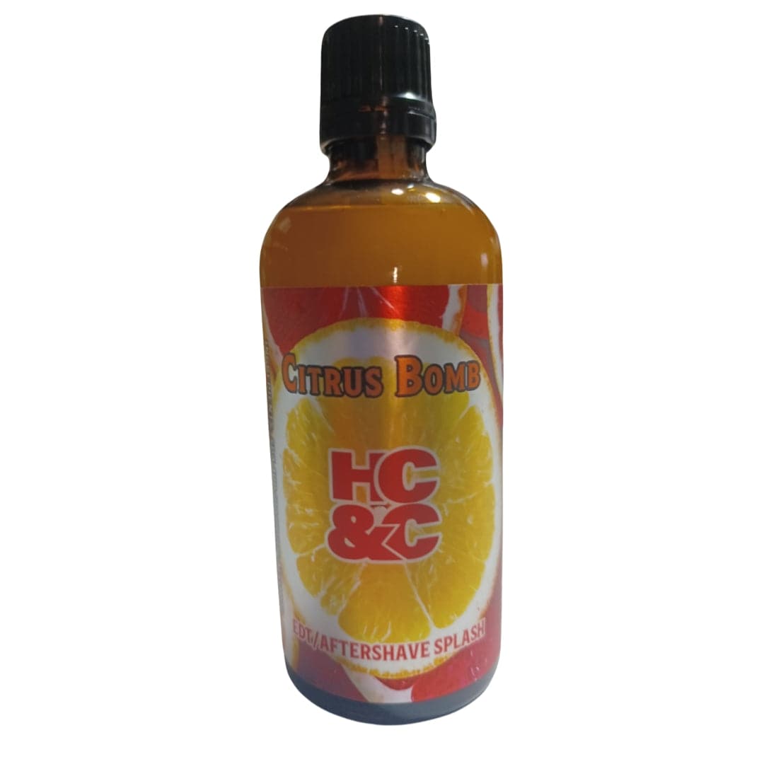 Citrus Bomb Aftershave Splash / EDT Cologne (100ml) - by Hendrix Classics & Co Aftershave Murphy and McNeil Store 