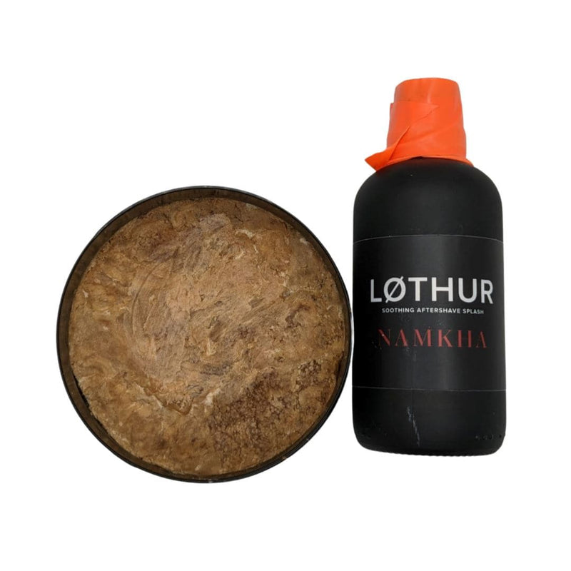 Namkha Shaving Soap and Splash - by Lothur Grooming (Pre-Owned) Shaving Soap Murphy & McNeil Pre-Owned Shaving 