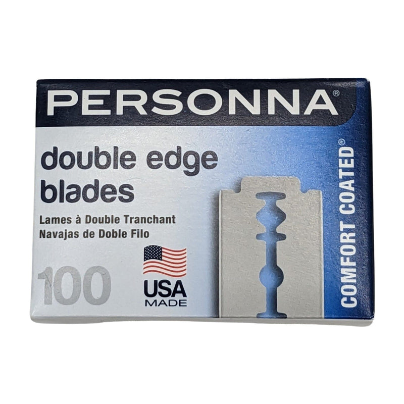 Double Edge Comfort Coated Razor Blades 100 Pack - by Personna (Pre-Owned) Razor Blades Murphy & McNeil Pre-Owned Shaving 